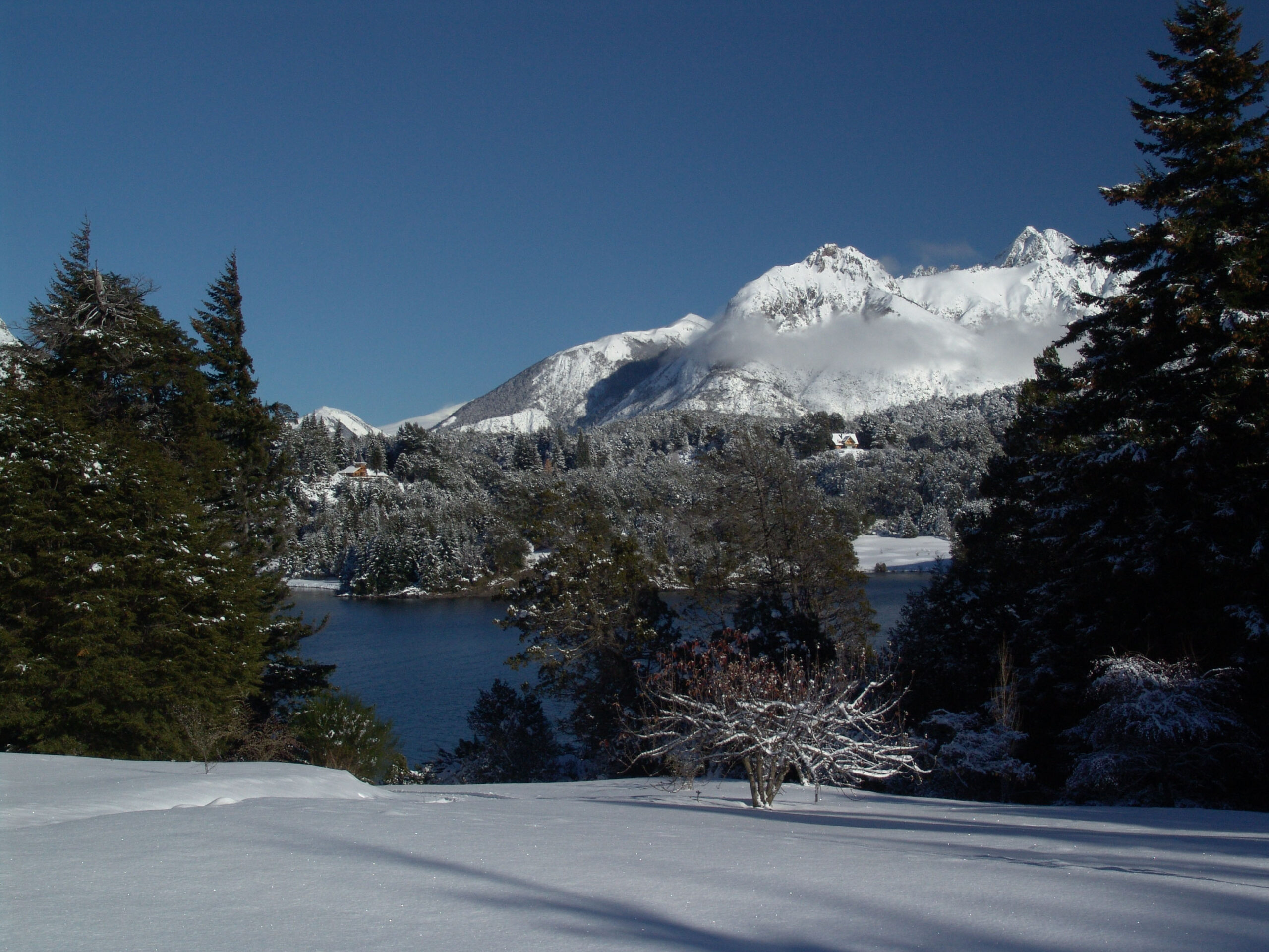 Copy of Vista Lago & Montañas Nieve