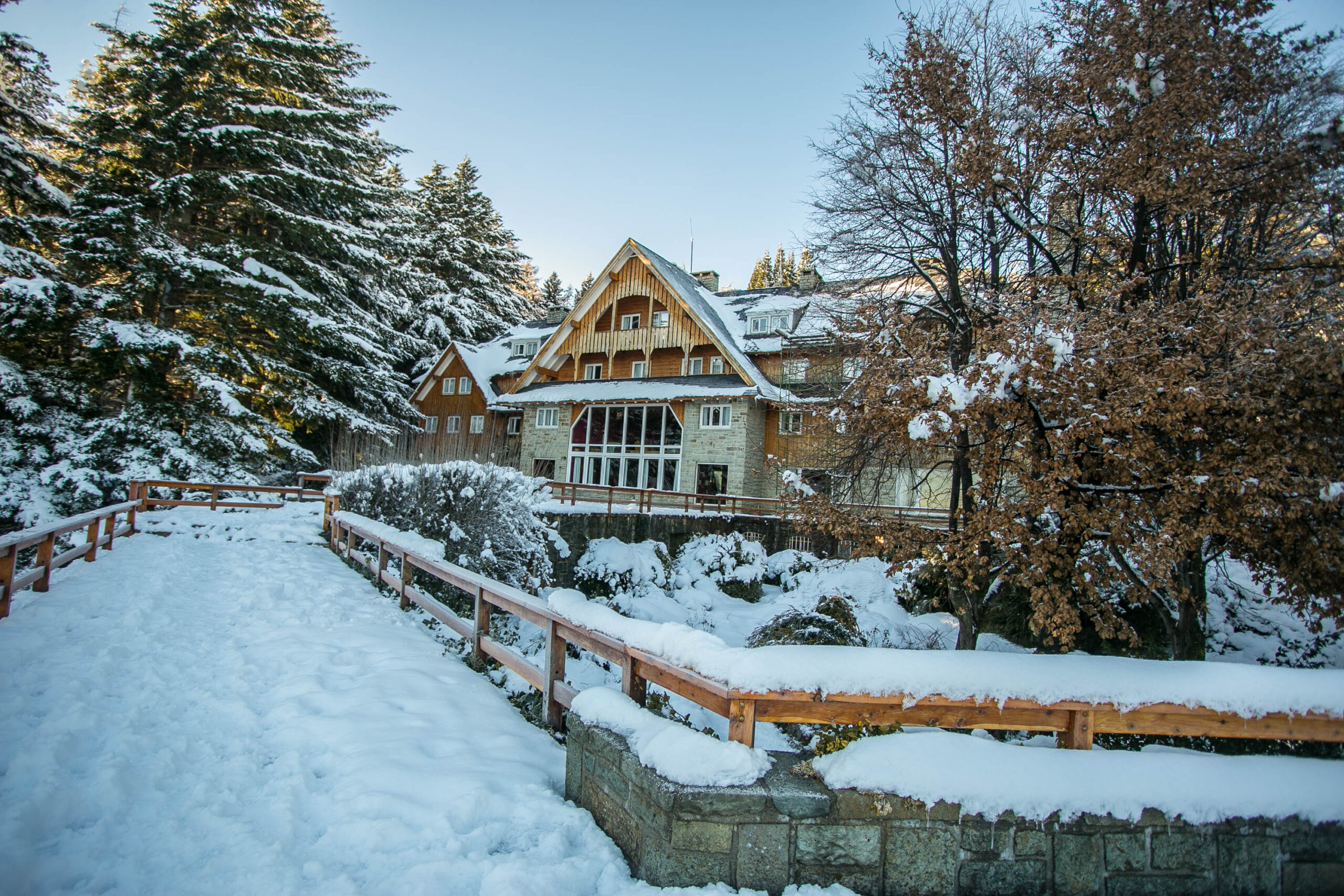 Tunquelén - Hotel en Bariloche nevado - Invierno